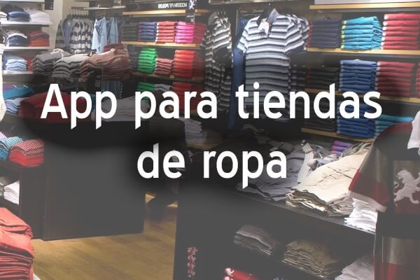 app para tiendas de ropa