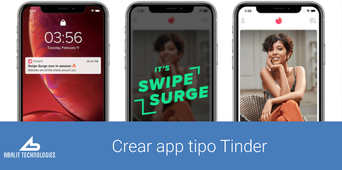 Crear app tipo Tinder (matching y emparejamiento), desarrollar app estilo tinder